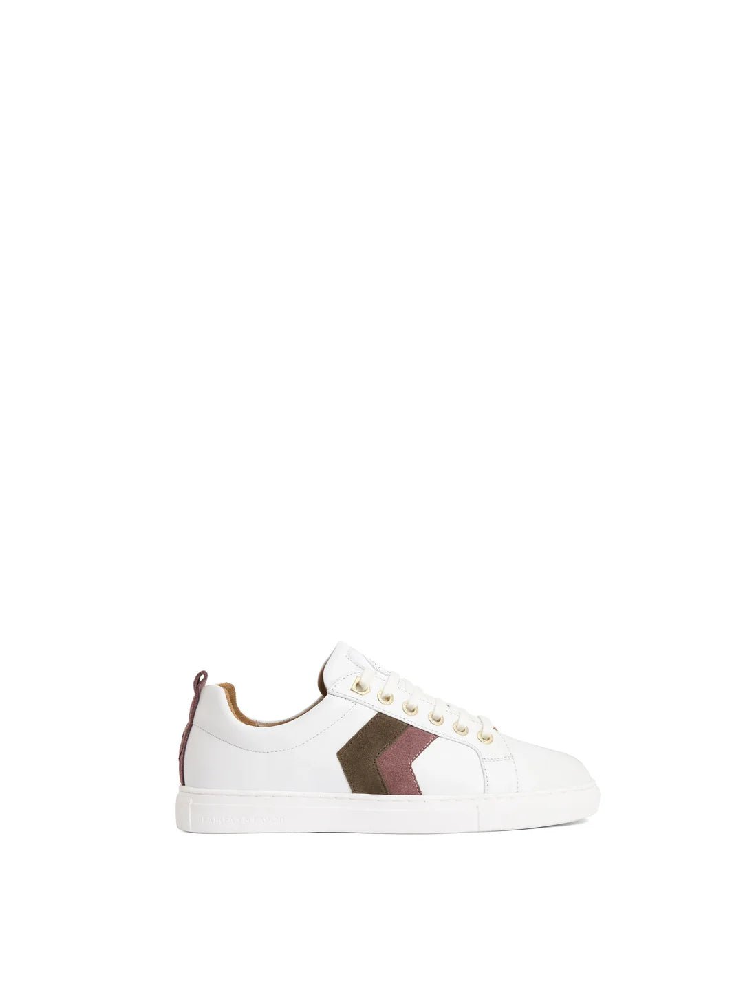 Young Ideas & Henmores - Alexandra Leather Trainer - Heather/Fog - 4