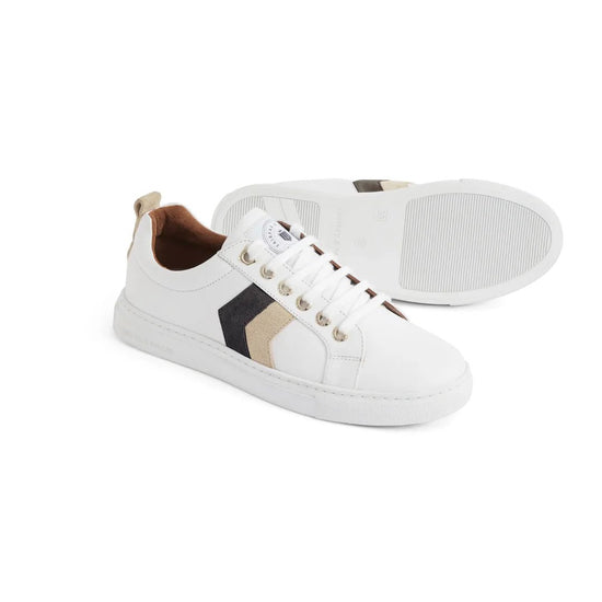Young Ideas & Henmores - Alexandra Leather Trainer - Neutral Tri - Colour - 4