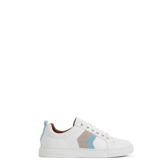 Young Ideas & Henmores - Alexandra Leather Trainer - Neutral Tri - Colour - 4