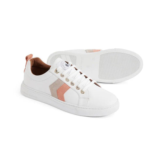 Young Ideas & Henmores - Alexandra Leather Trainer - Neutral Tri - Colour - 4