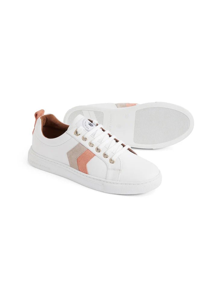 Young Ideas & Henmores - Alexandra Leather Trainer - Neutral Tri - Colour - 4