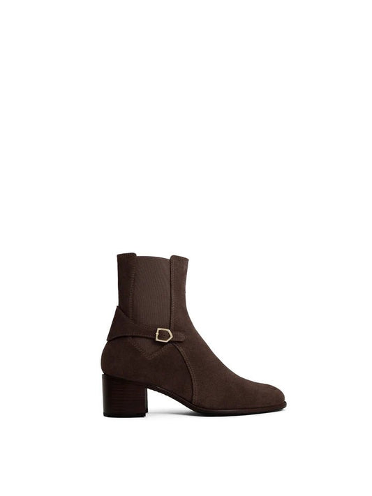 Young Ideas/Henmores - Ambleside Ankle Boot - Chocolate Suede - 4