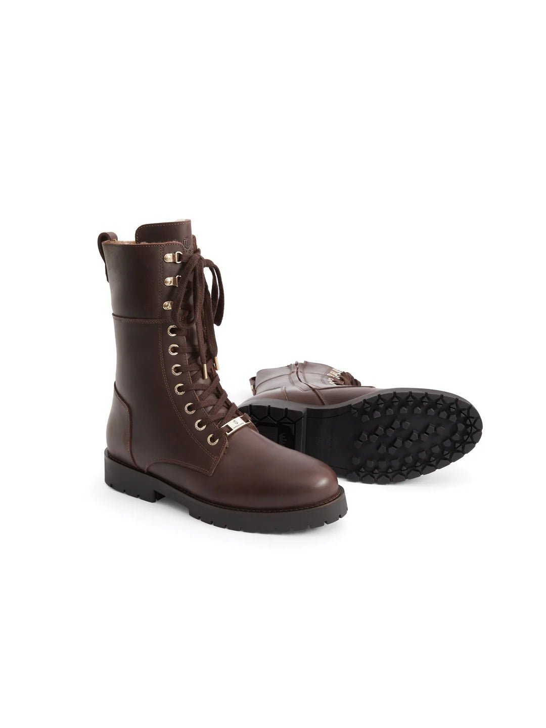 Young Ideas & Henmores - Anglesey Shearling Lined Ankle Boot - Black Suede - 4