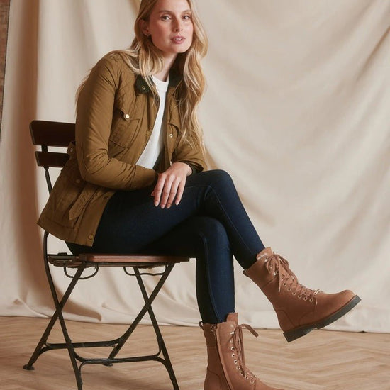 Young Ideas/Henmores - Anglesey Shearling Lined Ankle Boot - Mahogany Leather - 4