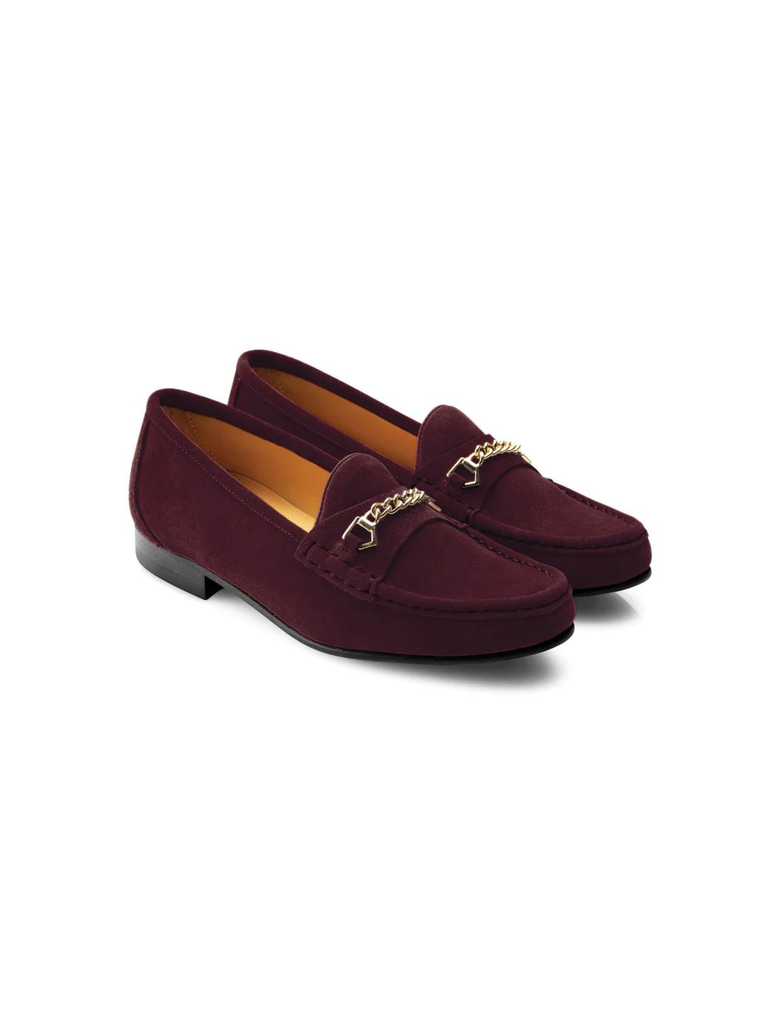 Young Ideas & Henmores - Apsley Loafers - Plum Suede - 6