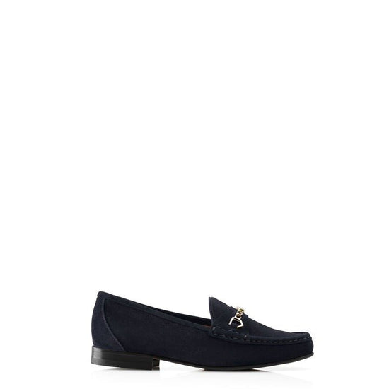 Young Ideas/Henmores - Apsley Loafers - Navy Suede - 4