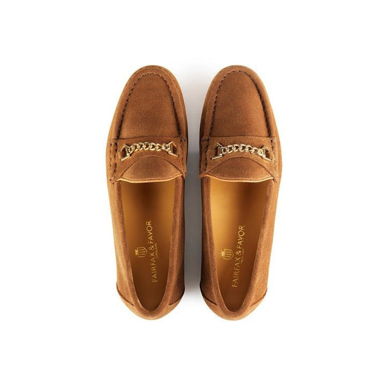 Young Ideas/Henmores - Apsley Loafers - Tan Suede - 4