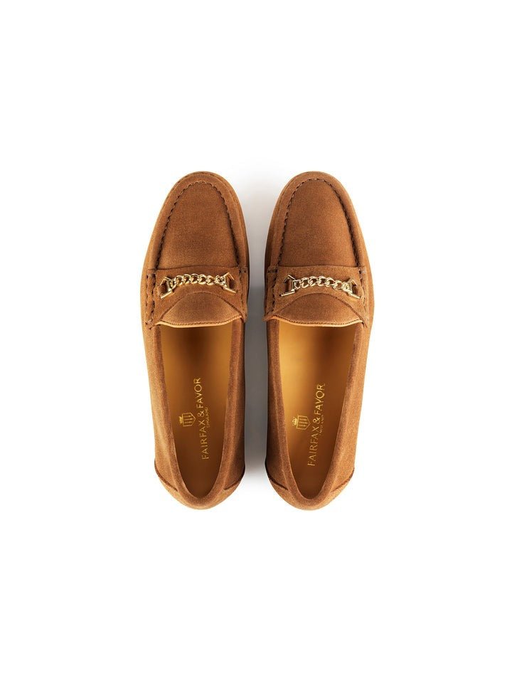 Young Ideas/Henmores - Apsley Loafers - Tan Suede - 4