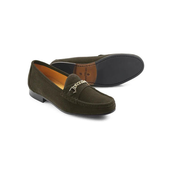 Young Ideas & Henmores - Apsley Loafers - Plum Suede - 6