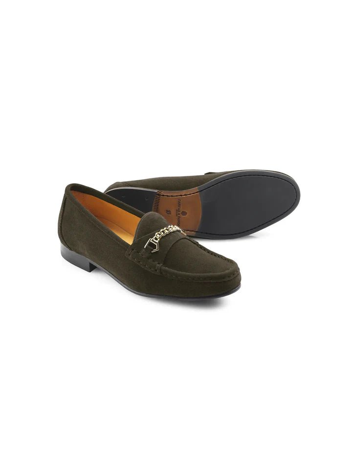 Young Ideas & Henmores - Apsley Loafers - Plum Suede - 6