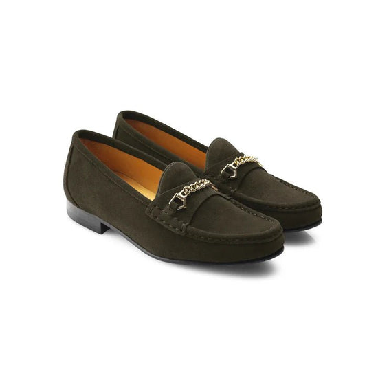 Young Ideas & Henmores - Apsley Loafers - Plum Suede - 6