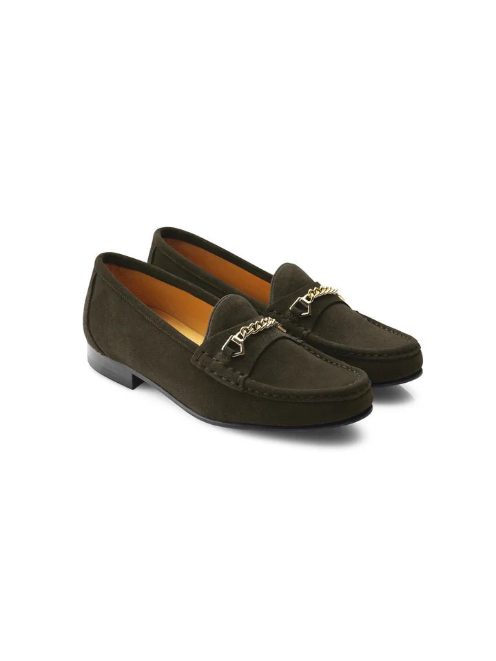 Young Ideas & Henmores - Apsley Loafers - Plum Suede - 6