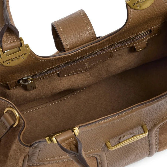 Young Ideas/Henmores - Aviemore Shoulder Bag - Tan Suede - OS
