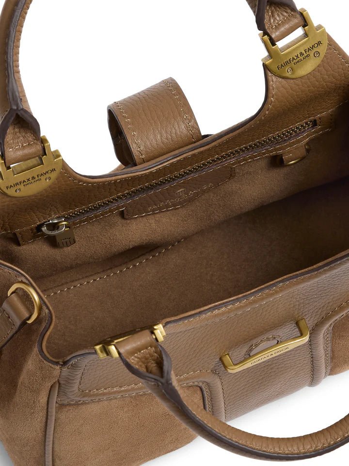 Young Ideas/Henmores - Aviemore Shoulder Bag - Tan Suede - OS