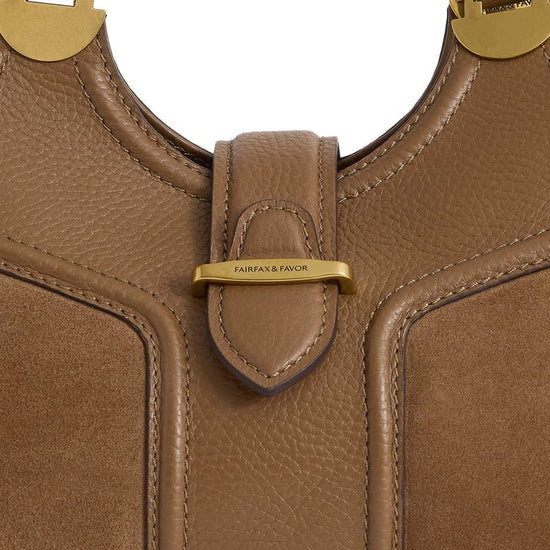 Young Ideas/Henmores - Aviemore Shoulder Bag - Tan Suede - OS