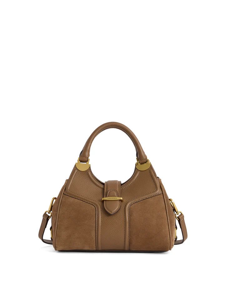 Young Ideas/Henmores - Aviemore Shoulder Bag - Tan Suede - OS