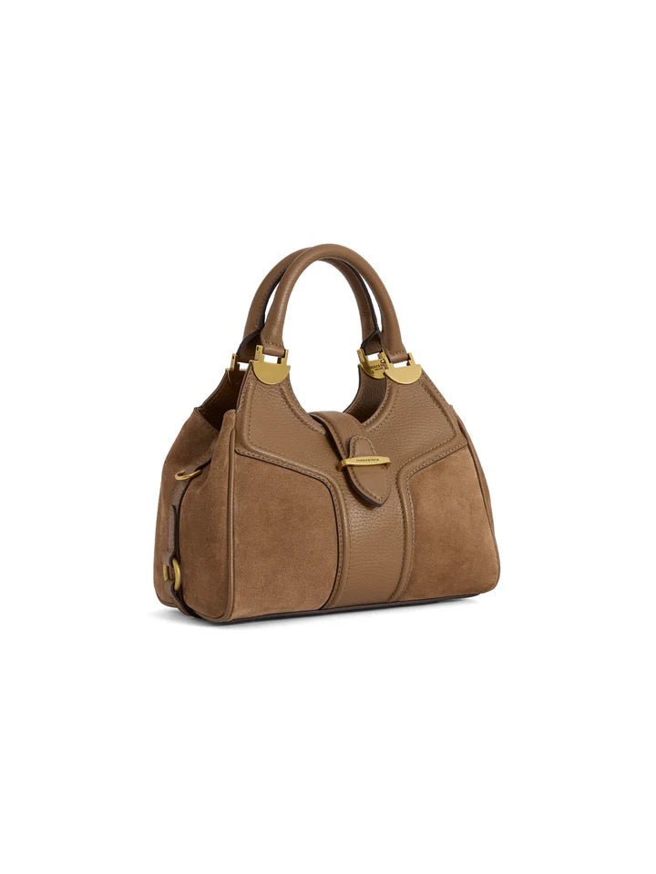 Young Ideas/Henmores - Aviemore Shoulder Bag - Tan Suede - OS