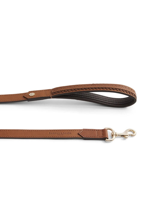 Young Ideas & Henmores - Bakewell Dog Lead - Tan Leather - OS