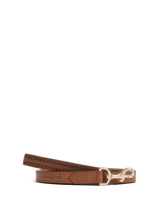 Young Ideas & Henmores - Bakewell Dog Lead - Tan Leather - OS