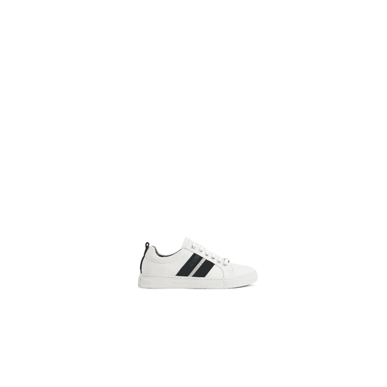 Young Ideas/Henmores - Boston Leather Trainer - White - 3