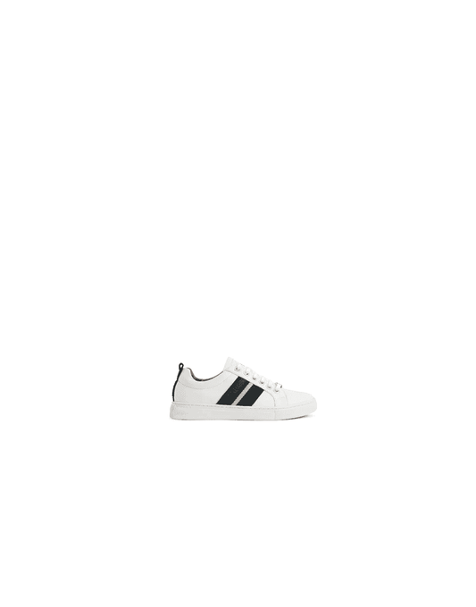 Young Ideas/Henmores - Boston Leather Trainer - White - 3