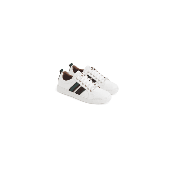 Young Ideas/Henmores - Boston Leather Trainer - White - 3