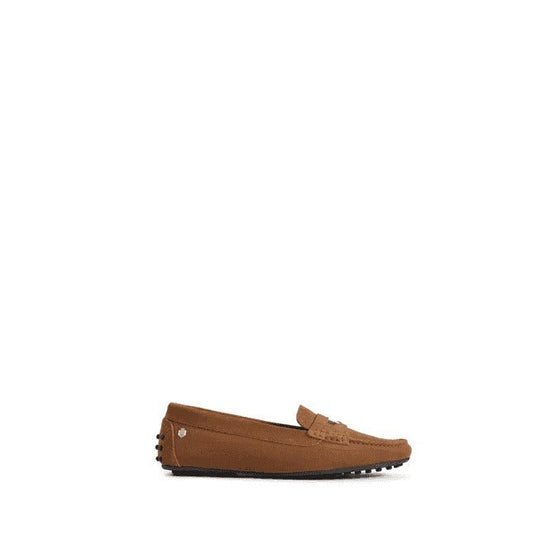 Young Ideas/Henmores - Boston Suede Driver Loafer - Tan Suede - 4