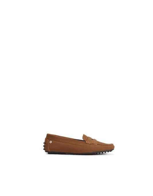 Young Ideas/Henmores - Boston Suede Driver Loafer - Tan Suede - 4
