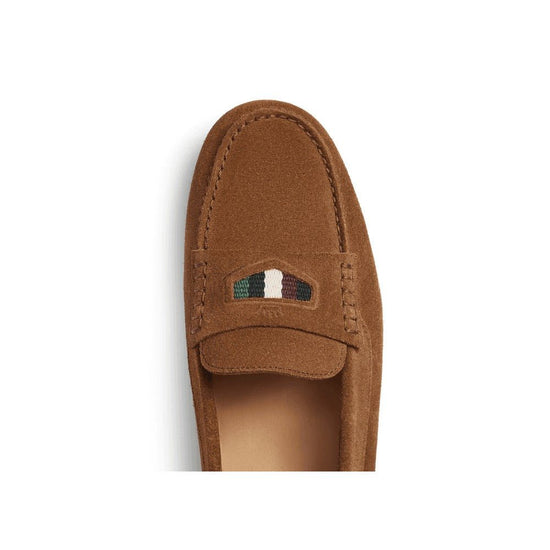 Young Ideas/Henmores - Boston Suede Driver Loafer - Tan Suede - 4