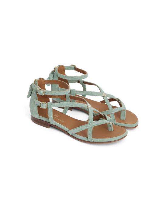 Young Ideas & Henmores - Brancaster Sandal - Mint - 4