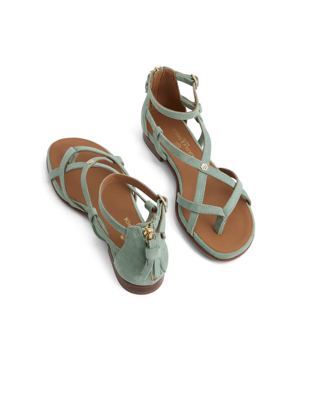 Young Ideas & Henmores - Brancaster Sandal - Mint - 4