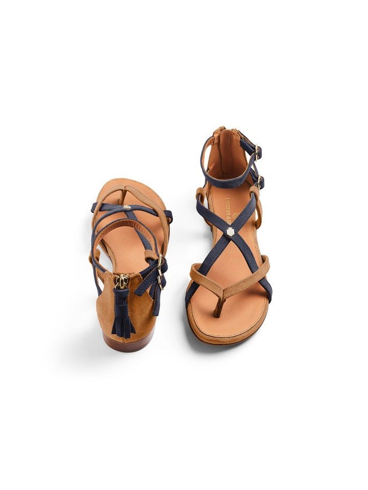 Young Ideas/Henmores - Brancaster Sandal - Tan Suede - 4