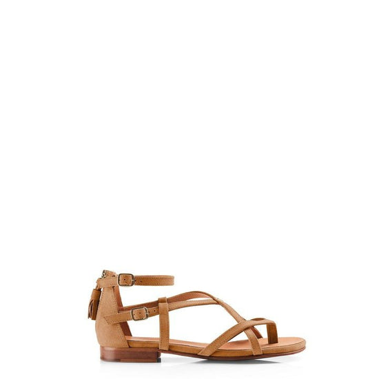 Young Ideas/Henmores - Brancaster Sandal - Tan Suede - 4