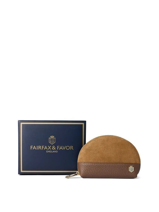 Young Ideas/Henmores - Chiltern Coin Purse - Tan Suede - OS