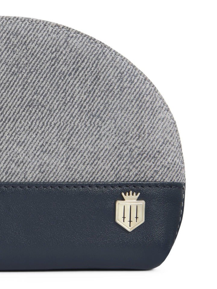 Young Ideas/Henmores - Chiltern Coin Purse - Tan/Navy - OS