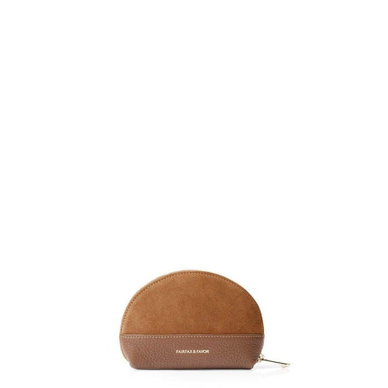 Young Ideas/Henmores - Chiltern Coin Purse - Tan Suede - OS