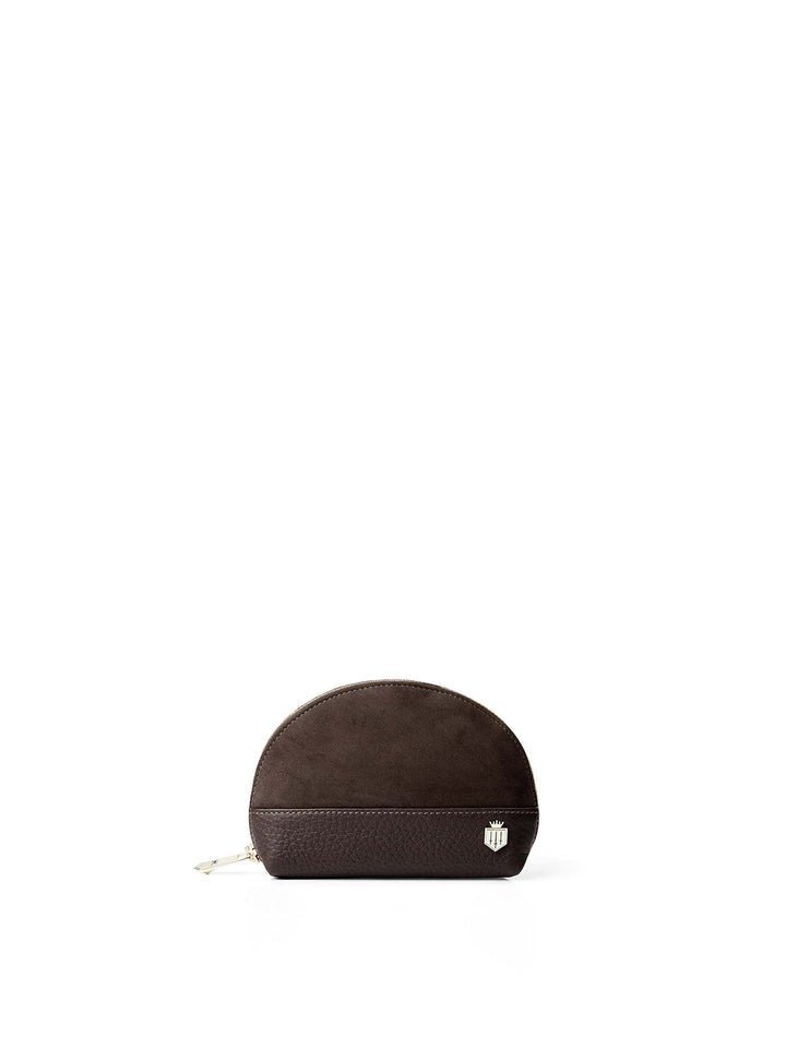 Young Ideas/Henmores - Chiltern Coin Purse - Chocolate Suede - OS