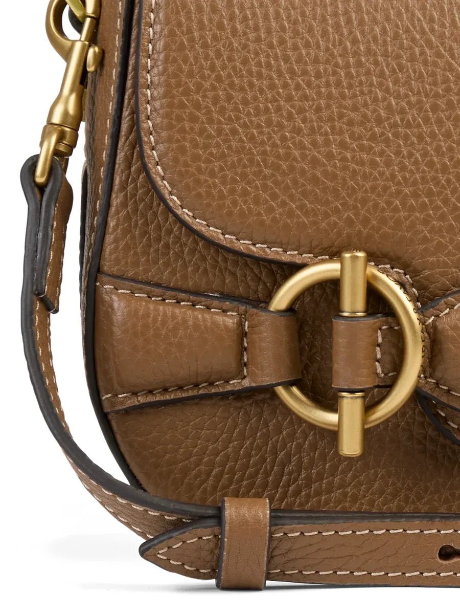 Young Ideas & Henmores -Connie Top Handle Handbag -Tan Leather -OS