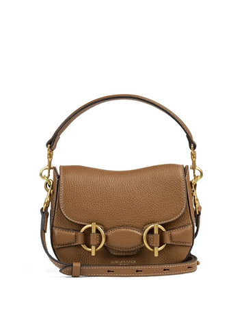 Young Ideas & Henmores -Connie Top Handle Handbag -Tan Leather -OS