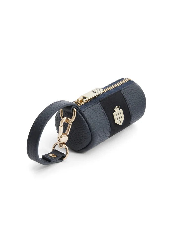 Young Ideas & Henmores - Dog Bags Holder - Navy Scotchgrain - OS