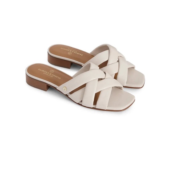 Young Ideas & Henmores - Ebury Leather Sandal - Stone - 4