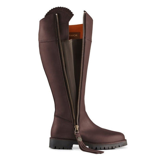 Young Ideas/Henmores - Explorer Leather Boots - Mahogany Leather - 4