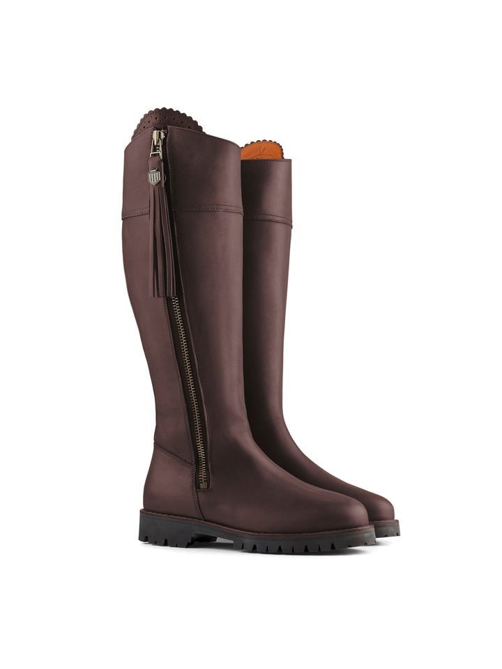 Young Ideas/Henmores - Explorer Narrow Fit Boot - Mahogany Leather - 4