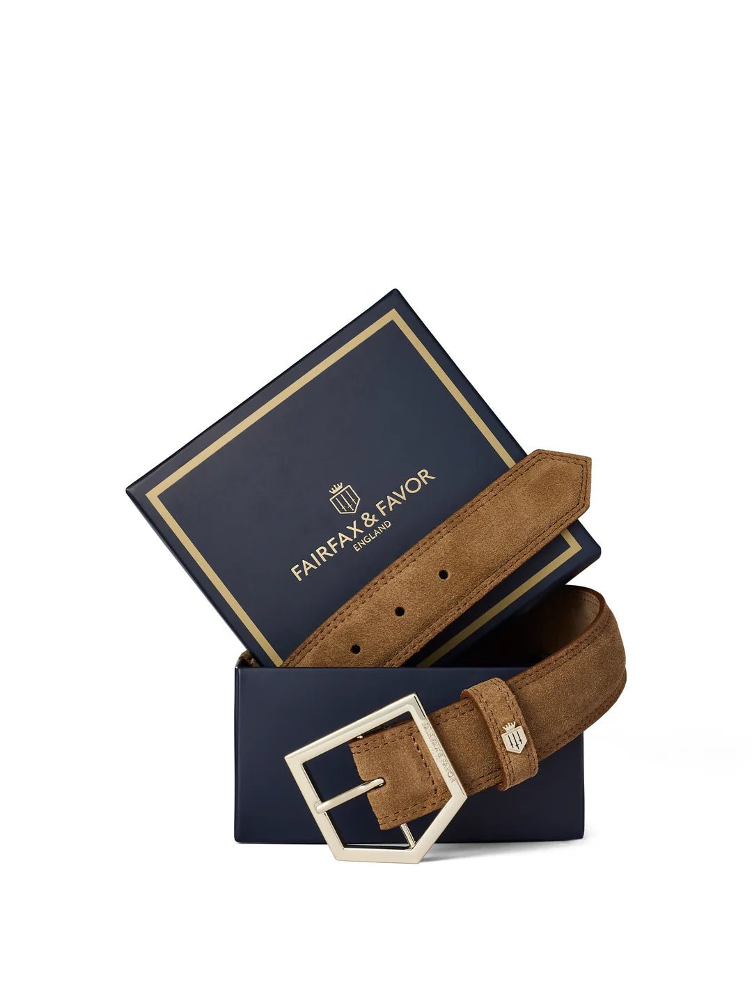 Young Ideas & Henmores - Felbrigg Belt - Tan Suede - S