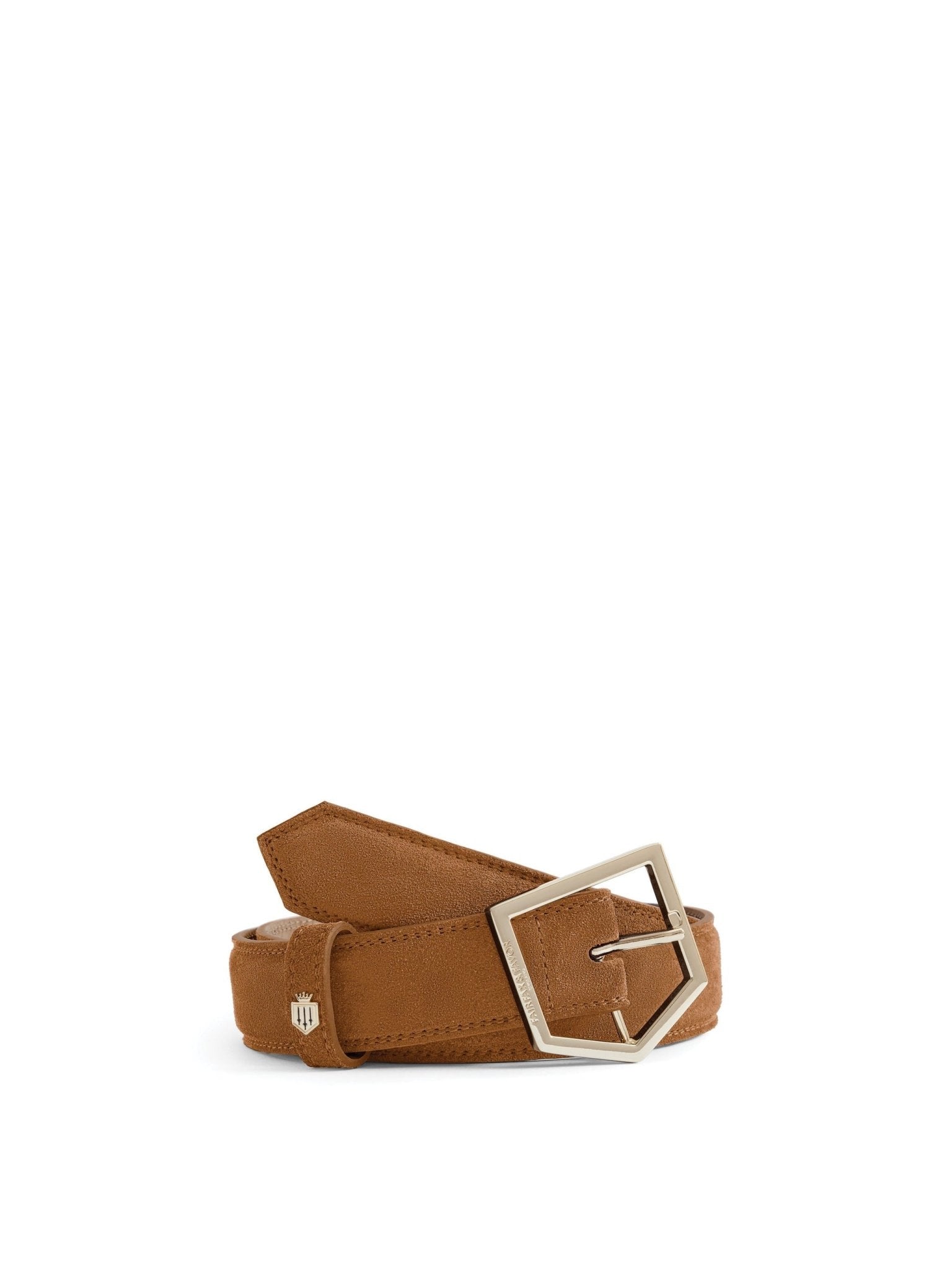 Young Ideas/Henmores - Felbrigg Belt - Tan Suede - S