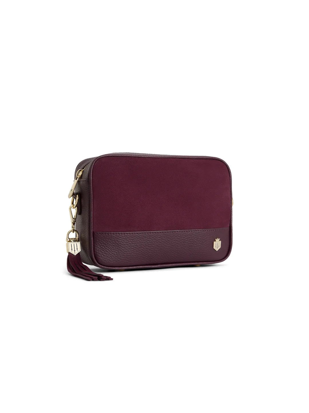Young Ideas & Henmores - Finsbury Cross Body Bag - Navy Suede - OS