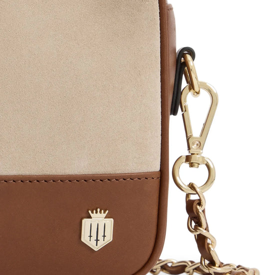 Young Ideas & Henmores - Finsbury Crossbody Bag - Tan/Stone - OS