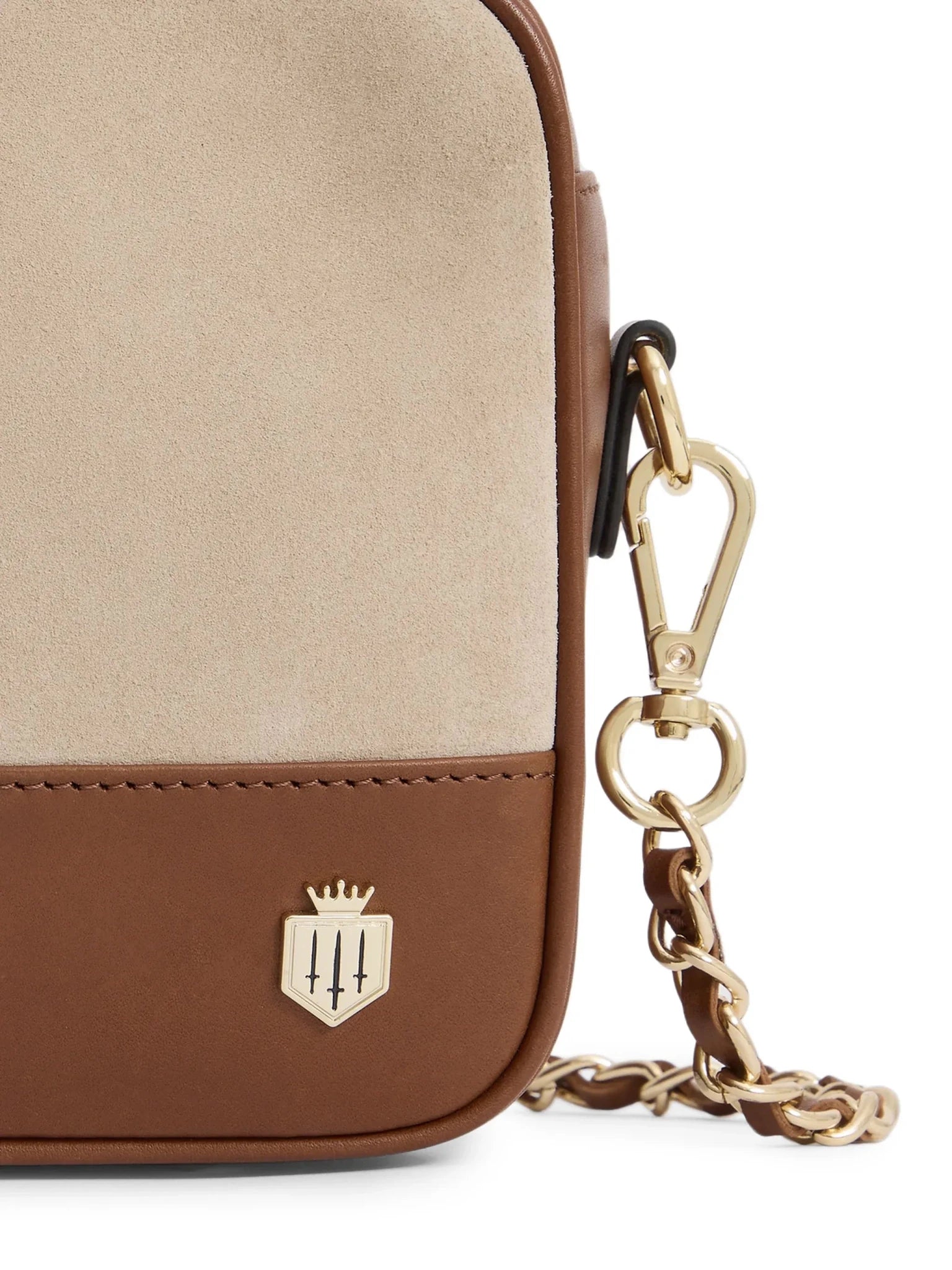 Young Ideas & Henmores - Finsbury Crossbody Bag - Tan/Stone - OS