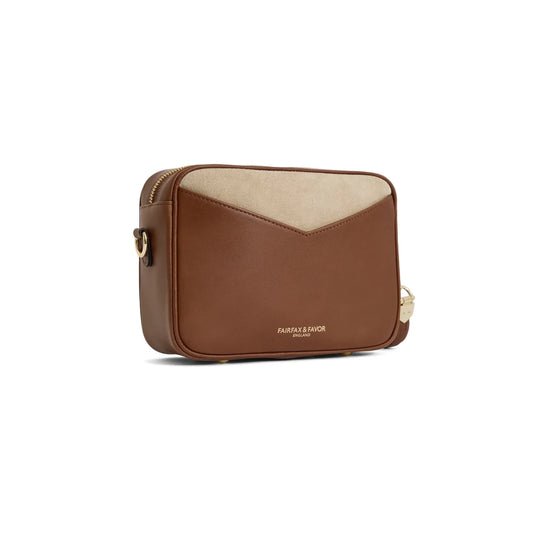 Young Ideas & Henmores - Finsbury Crossbody Bag - Tan/Stone - OS