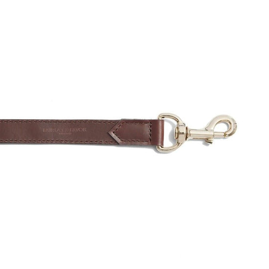 Young Ideas/Henmores - Fitzroy Dog Lead - Mahogany Leather - OS